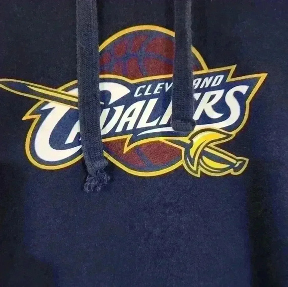 Fanatics NBA Cleveland cavaliers hoodie size Small blue - Picture 2 of 4
